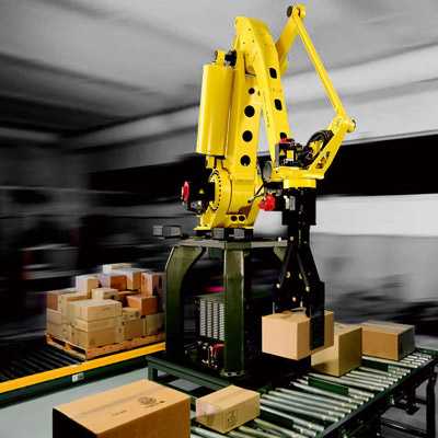 automatizari robotice roboti industriali paletizare