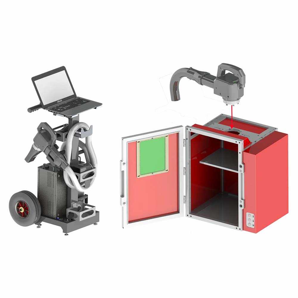 statie portabila marcare laser
