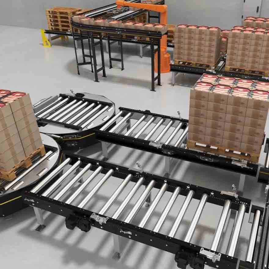 Conveioare depozit logistica - Imark Sistem