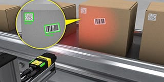 Cititoare fixe linie de productie Cognex DataMan — verificare si citire cod 100%