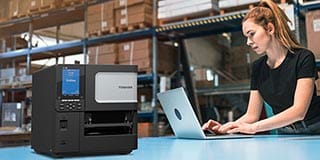 Imprimante industriale etichete Toshiba TEC — desktop, semiprofesionale si industriale