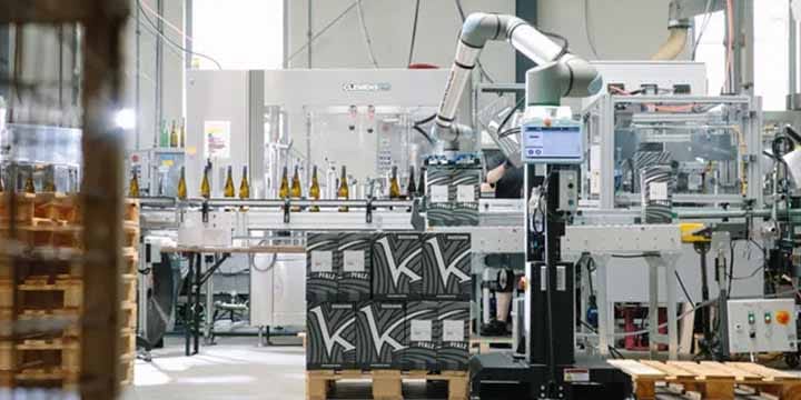 Robotizare paletizare logistica