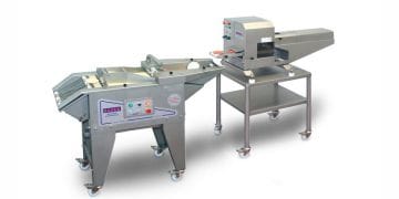 Linie productie hamburgeri varianta B cu filler - 2000-6000 bucati pe ora
