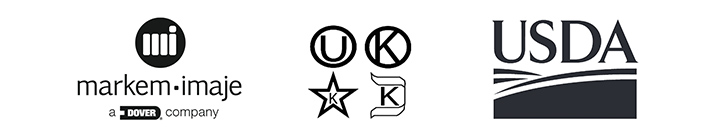 Mostre de logo-uri si marci de certificare marcate TTO pe ambalaj, create in CoLOS